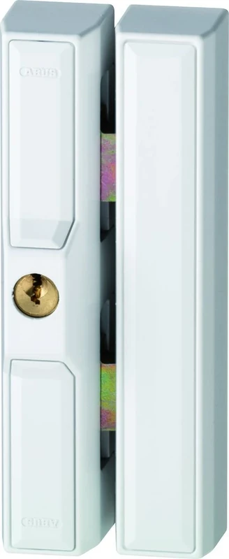 ABUS FTS88 Window Lock - Window Lock with 2 Clawing Steel Latches, Various Locking - ABUS Security Level 9 - 35232 - White