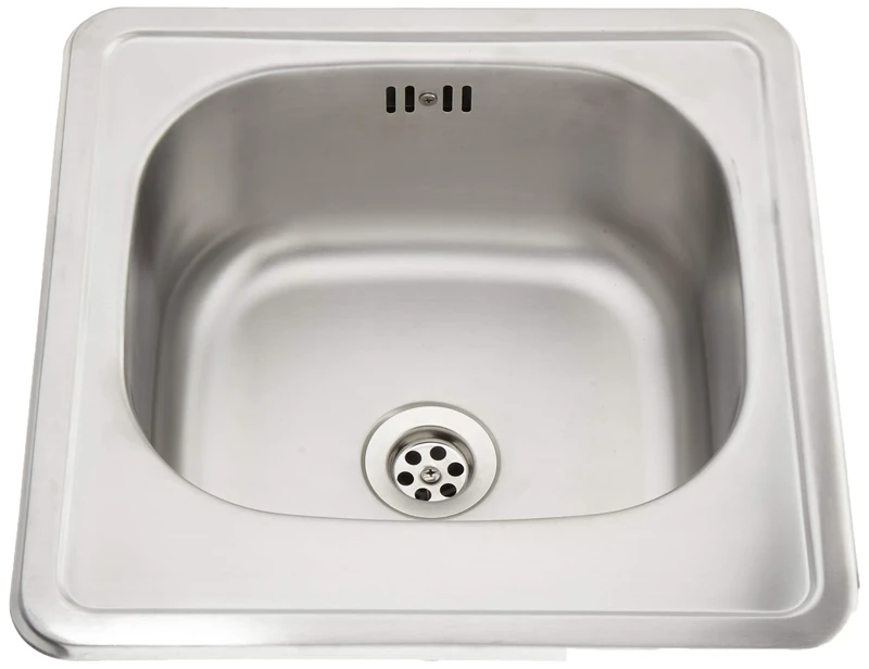 Kitchen Sink Made of Stainless Steel and with A Single Bowl Tehno ZMU 0100