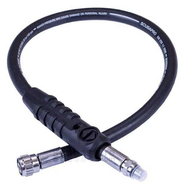 Scubapro LP Hose, Color Black, Size 56 cm