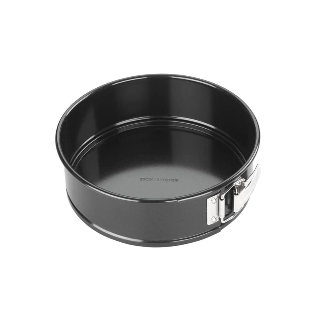 Tala Performance 20cm Springform Round Cake Tin, Professional Gauge Carbon Steel with Whitford Eclipse Non-Stick Coating, Loose Base, Easy Release, Ideal for Cakes, Pies, and Cheesecakes