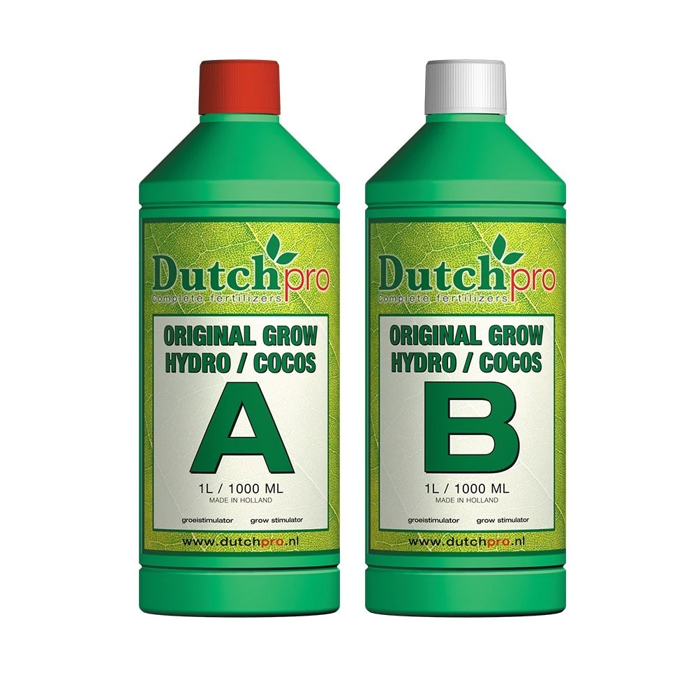 Dutch Pro Original Hydro Coco Grow A+B 1 Litre 1L Plant Nutrients Hydroponics