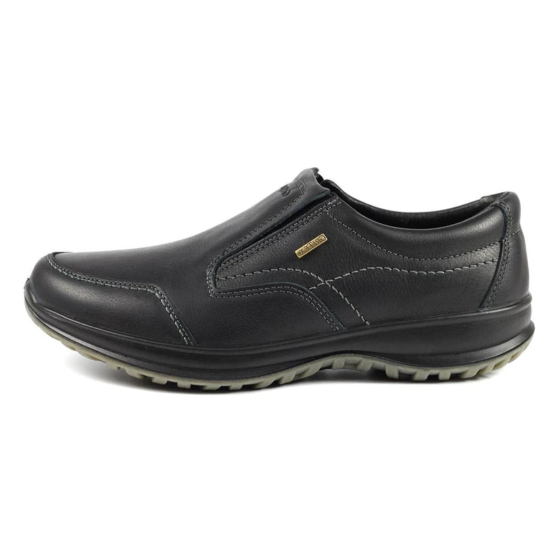 Grisport Men's Melrose Slip-On Shoes, Black, 13.5 UK
