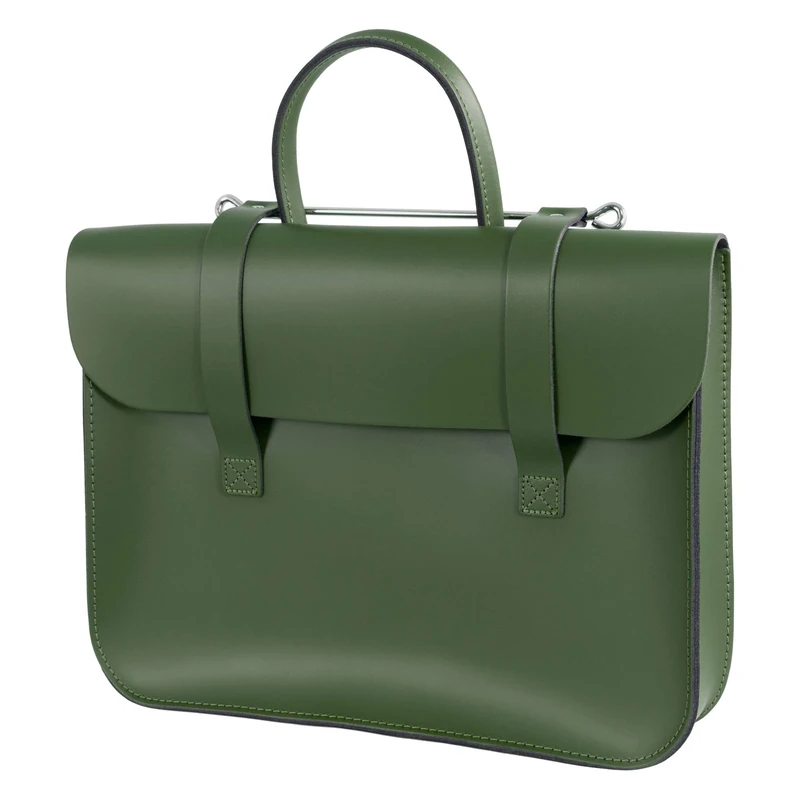 Oxford Traditional Leather MC1-GR Music Case - Dark Green