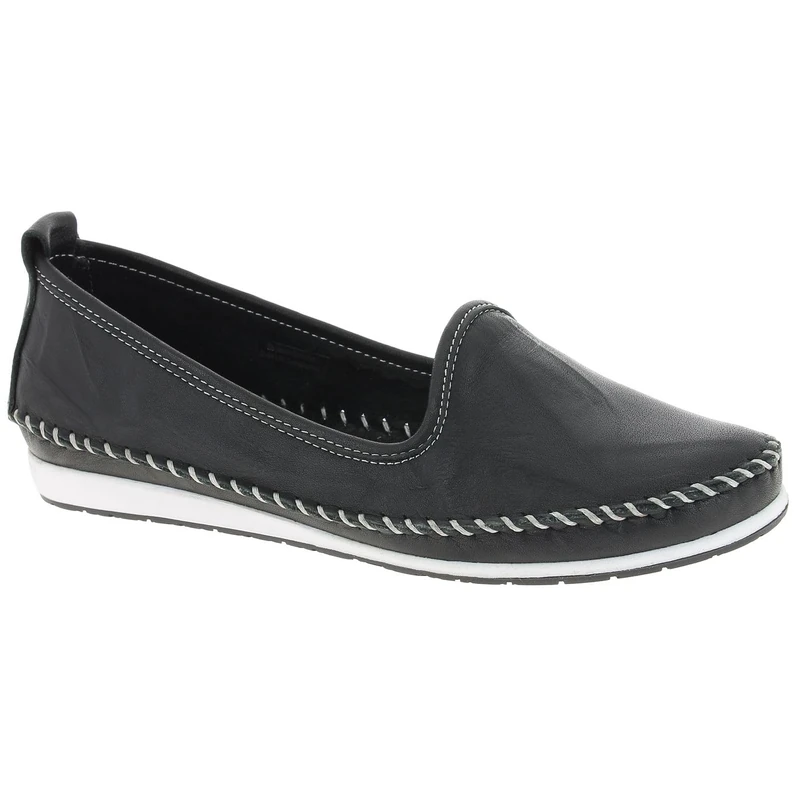 Andrea Conti Women's 0027449 Loafers, Black (Schwarz 002 002), 39