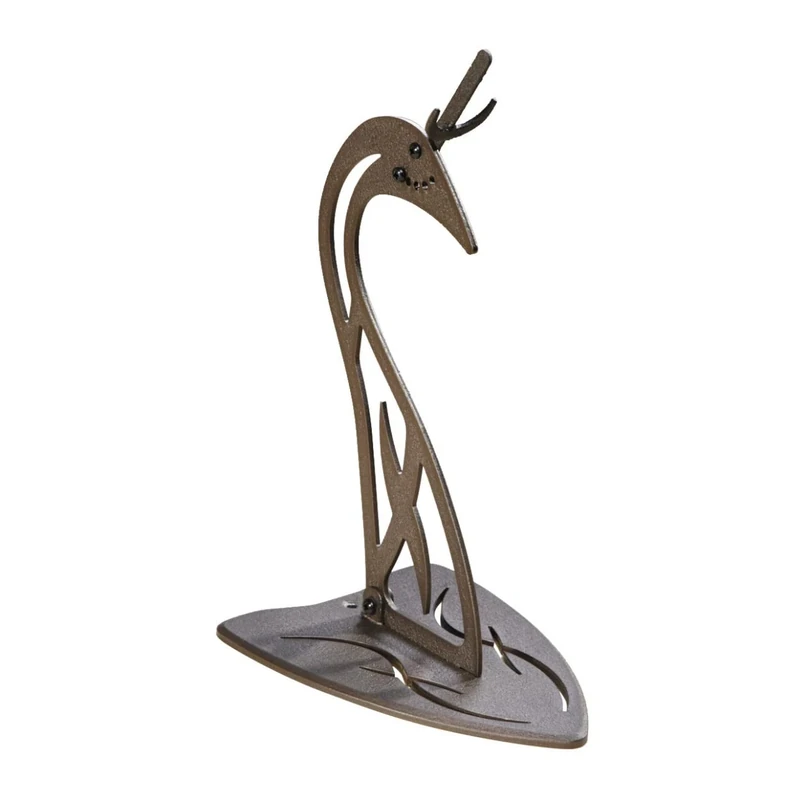 Skull Hooker Table Hooker European Trophy Mount – Perfect Kit for Table Display of Taxidermy Deer Antlers and other Skulls – Robust Brown