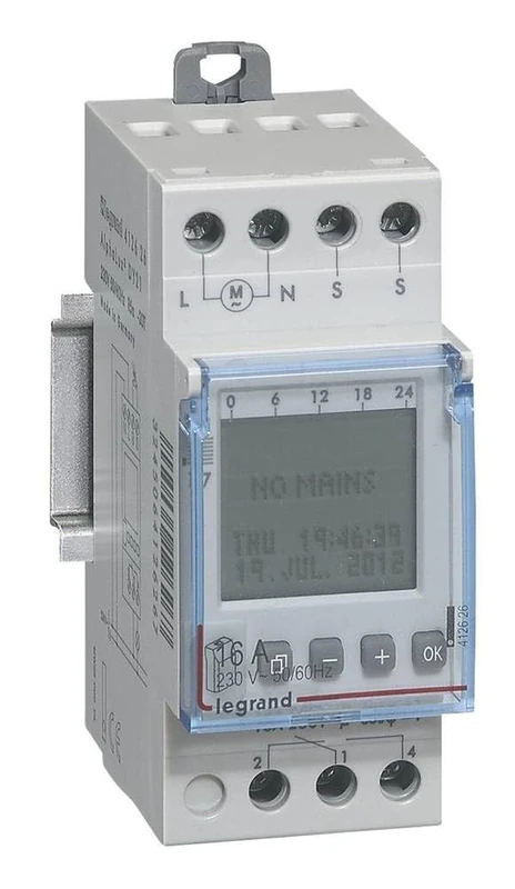 Legrand ALPHALUX3 D21 412626 230V 50-60Hz Electrical Timer