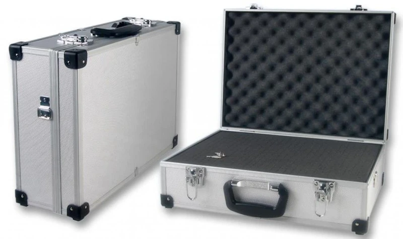 Silver ABS and Aluminium Photography Case - 450x325x155mm