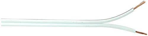 PRO POWER Figure-8 Speaker Cable – 42-Strand Copper, PVC Insulated, White 100m Reel PP01168 - Image 1