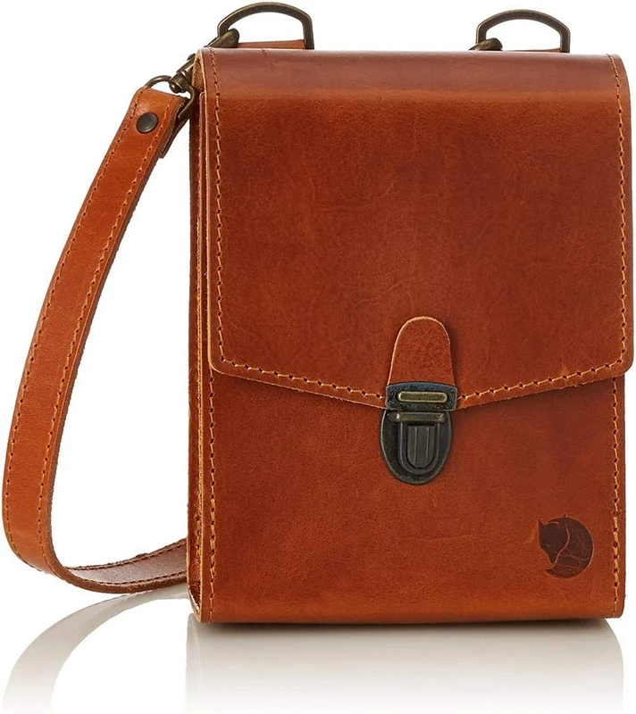 FJALLRAVEN F77344-249 Singi Bino Bag Leather Cognac OneSize,24x36x45 centimeters (W x H x L) , Brown