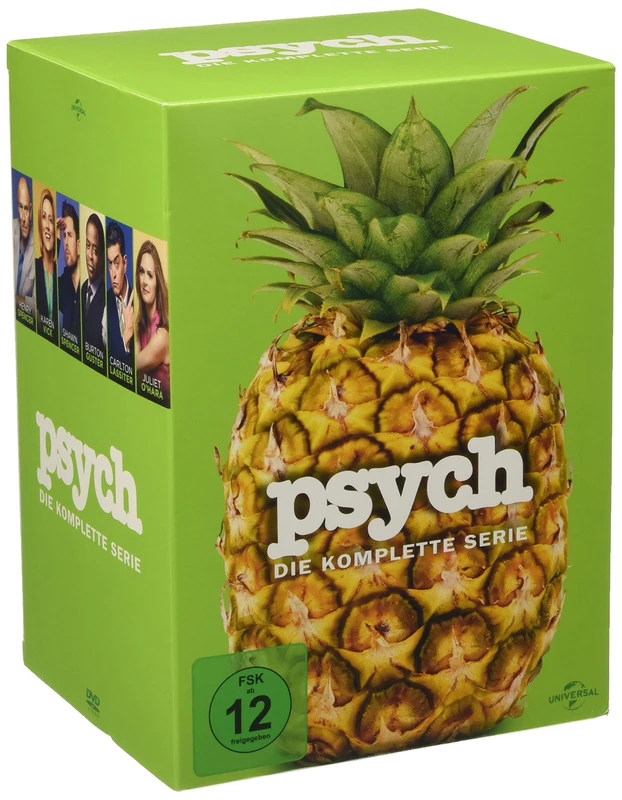 Psych-die Komplette Serie (Staffel 1-8) [DVD]