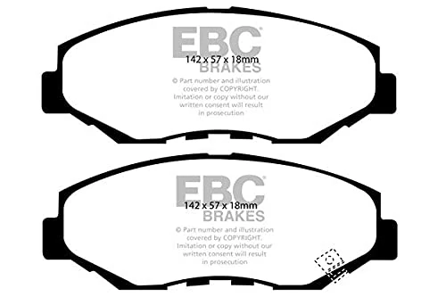 EBC Brakes DP61655 6000 Series Greenstuff Brake Pads