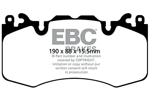 EBC Brakes DP62064 6000 Series Greenstuff Brake Pads