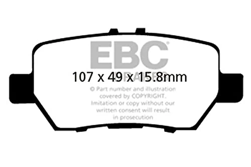 EBC Brakes DP31736C Red stuff Brake Pads