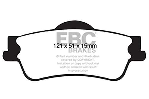 EBC Brakes DP31834C Red stuff Brake Pads - Image 1