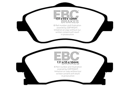 EBC Brakes DP41476R Yellow stuff Brake Pads
