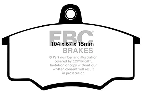 EBC Brakes DP2310/2 Greenstuff Car Brake Pads