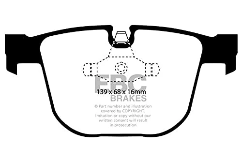 EBC Brakes DP61451 6000 Series Greenstuff Brake Pads