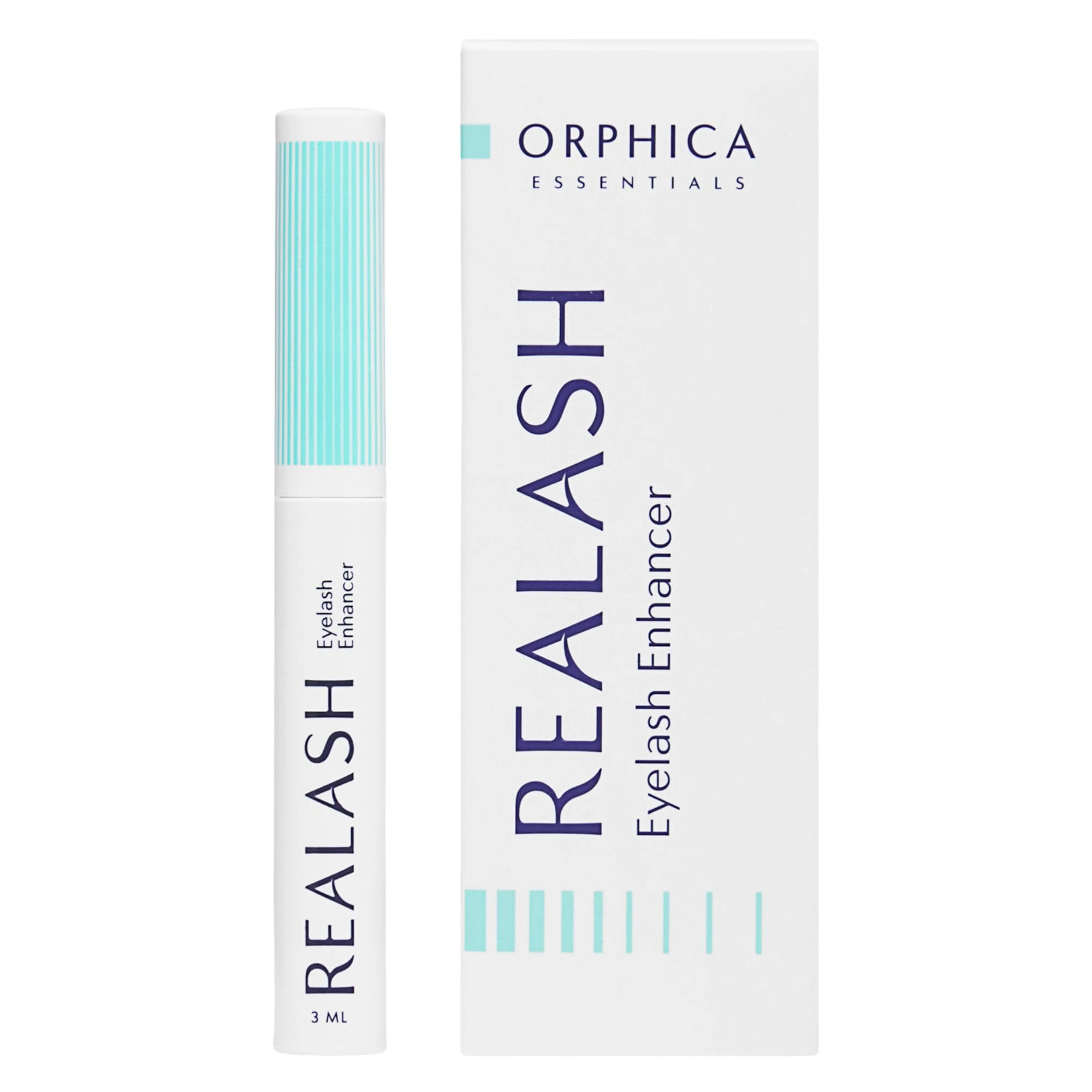 Orphica REALASH Eyelash Conditioner Growth Serum For Strong Dense Long Natural Eyelashes, Growth Peptides Eyelashes Enhancer, 3ml