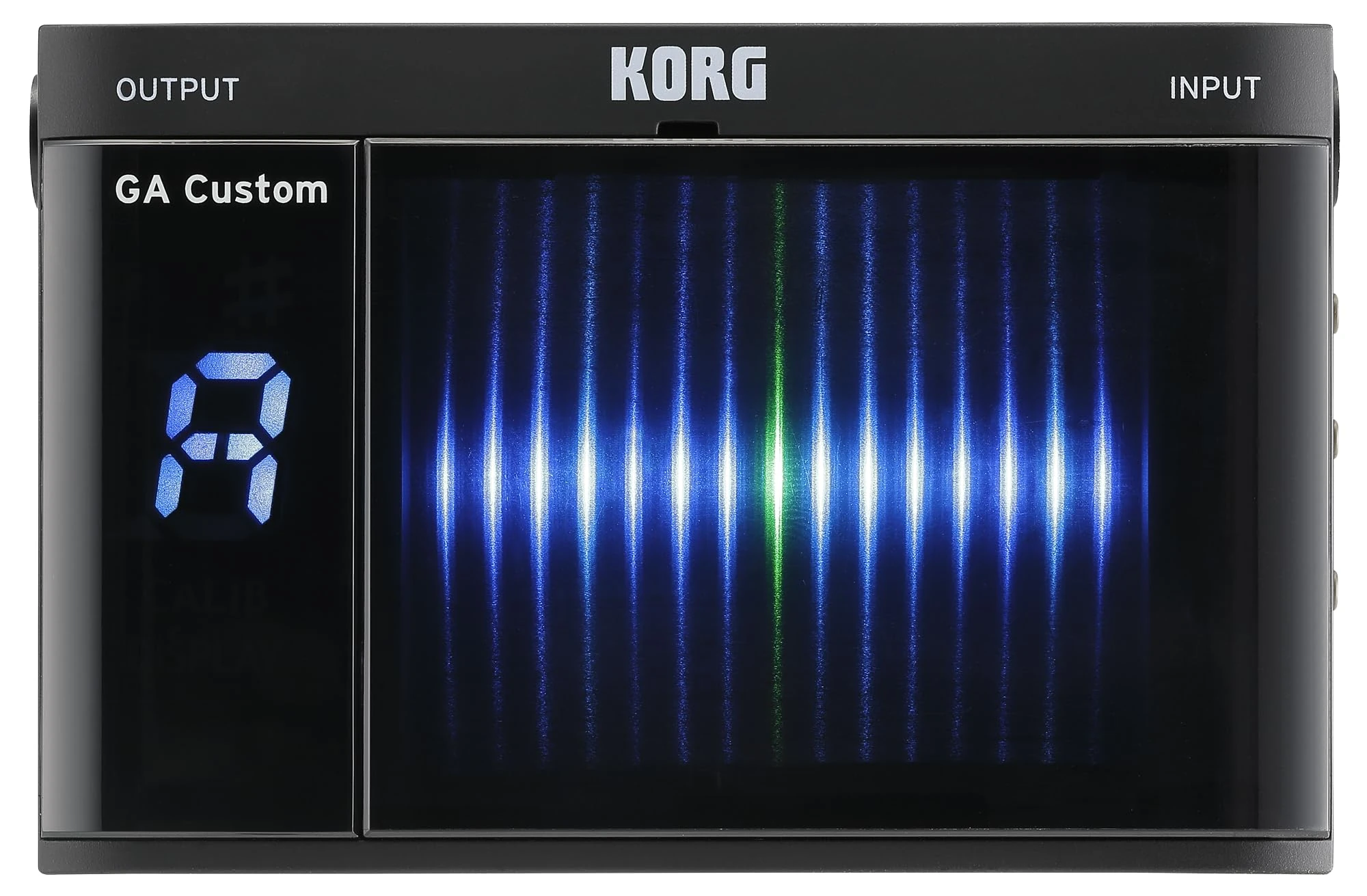 Korg - GA-CS Pitchblack Custom Pocket Tuner with 3D Display - Black