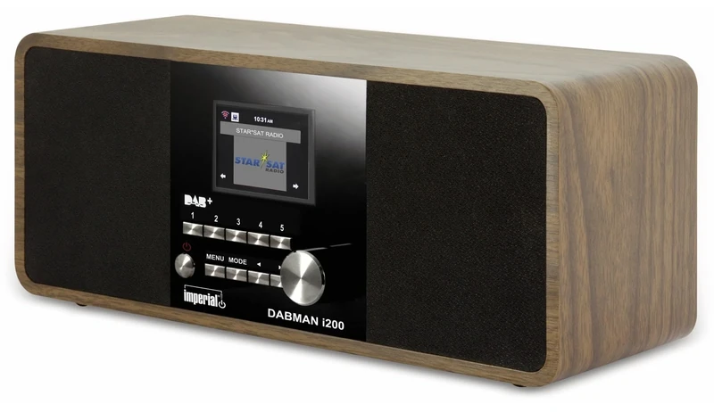 Telestar Dabman i200 - radios (Internet, Digital, DAB, DAB+, FM, 20 W, TFT, 7 cm (3"))