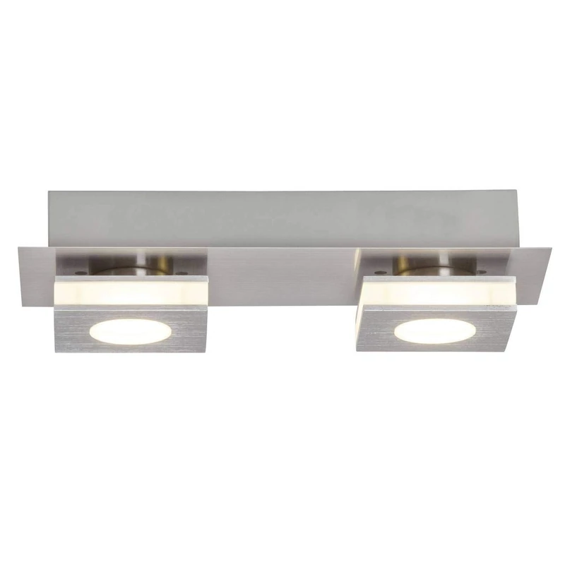 Brilliant AG g67429/21 Watt Nickel Wall/Ceiling Light Aluminium/Plastic/Aluminium - Image 1