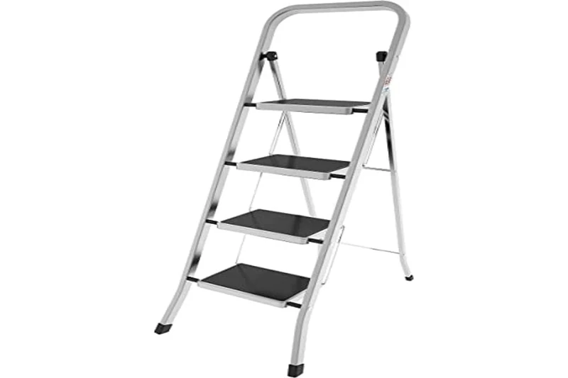 Colombo New Scal Factotum Aluminium 4-Step Ladder with Mat