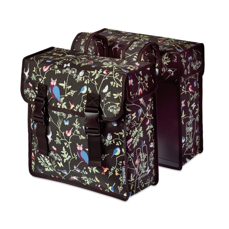 Basil Wanderlust Water-Repellent Material Saddle Cover, Multicolour, 36 x 14 x 41 cm