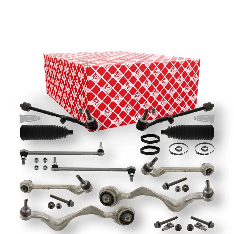 febi bilstein 46280 Control Arm Kit with stabiliser links, pack of one