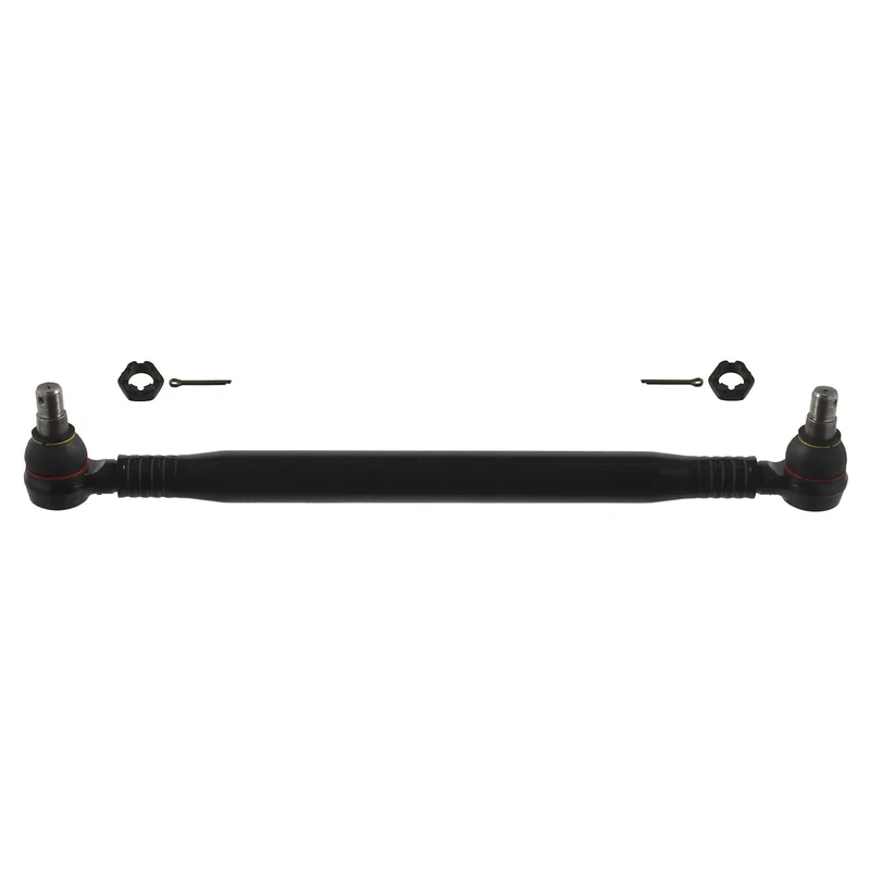 febi bilstein 45154 Drag Link with castle nuts and cotter pins, from 1st idler arm to 2nd front axle, pack of one