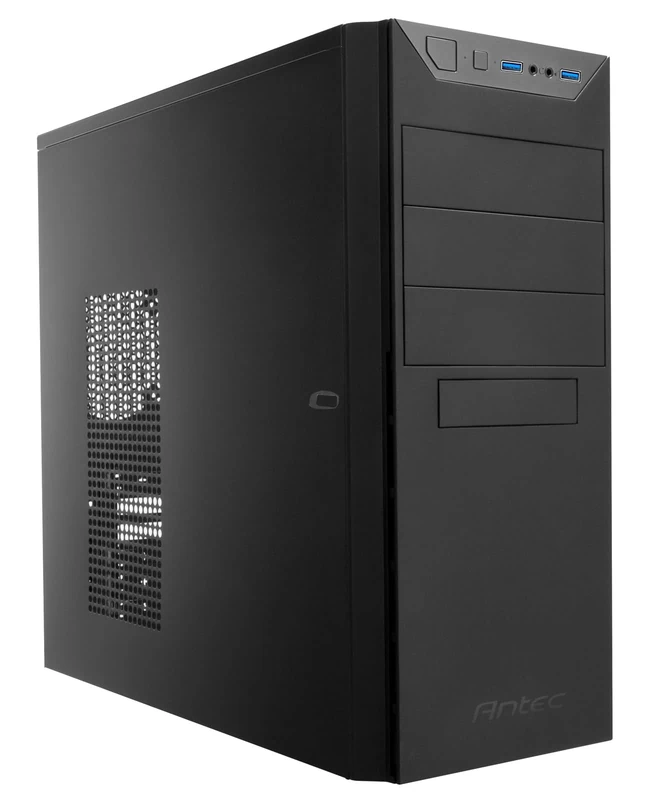Antec VSK-4000B-U3/U2 ATX Computer Case - Black