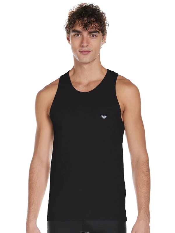 Emporio Armani Mens 110828cc729 Vest, Black (Nero 00020), XL UK