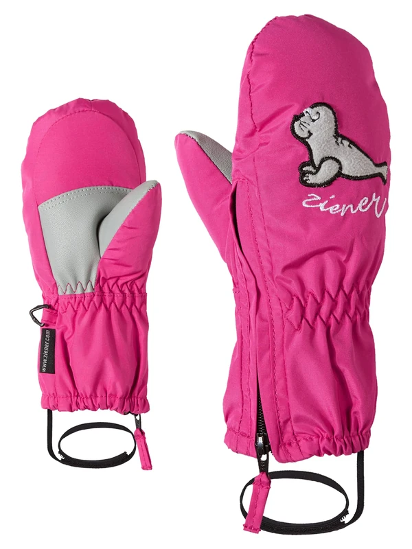 Ziener Le Zoo Minis Glove, Unisex Children, Le Zoo Minis, Pink (Pop Pink)