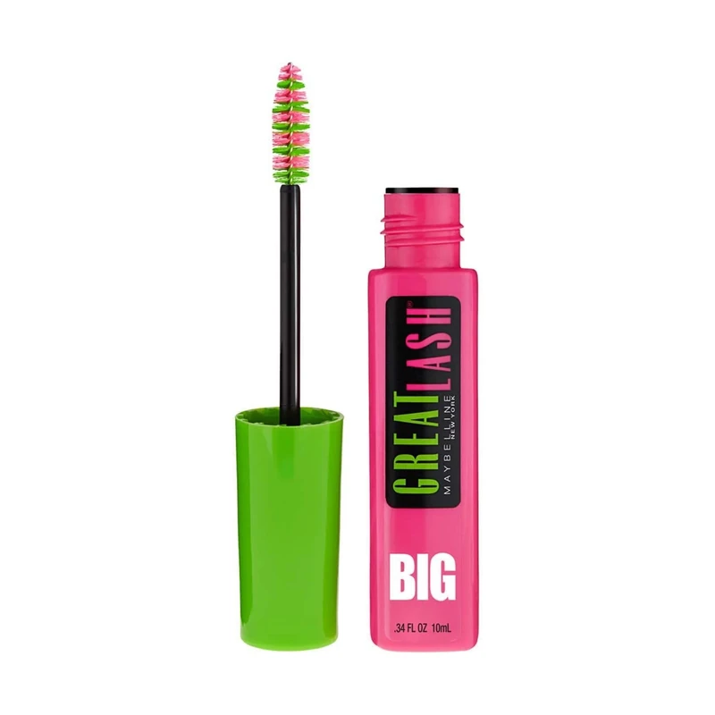 Maybelline Great Lash Big Washable Mascara, Blackest Black [130], 9.5g by Maybelline
