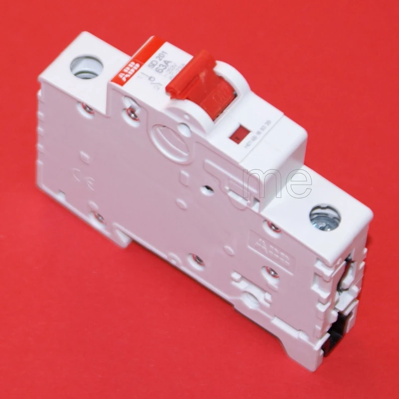 ABB SD201/63 Main Switch Relay Breaker 1-Pole 63A Red