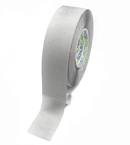 BONUS Eurotech 1BL43.80.0050/018 Anti Slip Tape, Acrylic Based Adhesive, Width 50 mm, Length 18 m, Thickness 0.70 mm, Transparent