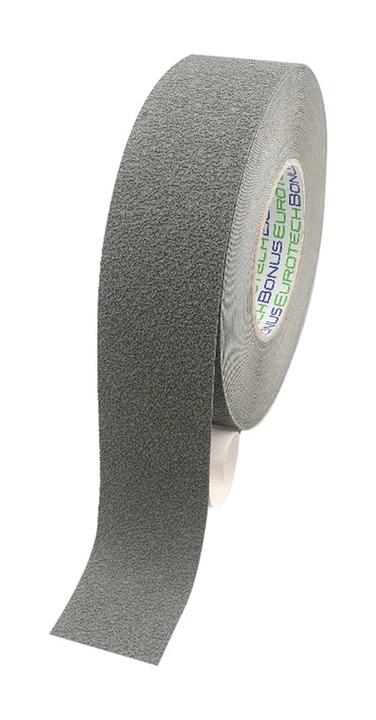 BONUS Eurotech 1BL43.92.0050/018 Anti Slip Tape, Acrylic Based Adhesive, Width 50 mm, Length 18 m, Thickness 0.70 mm, Grey