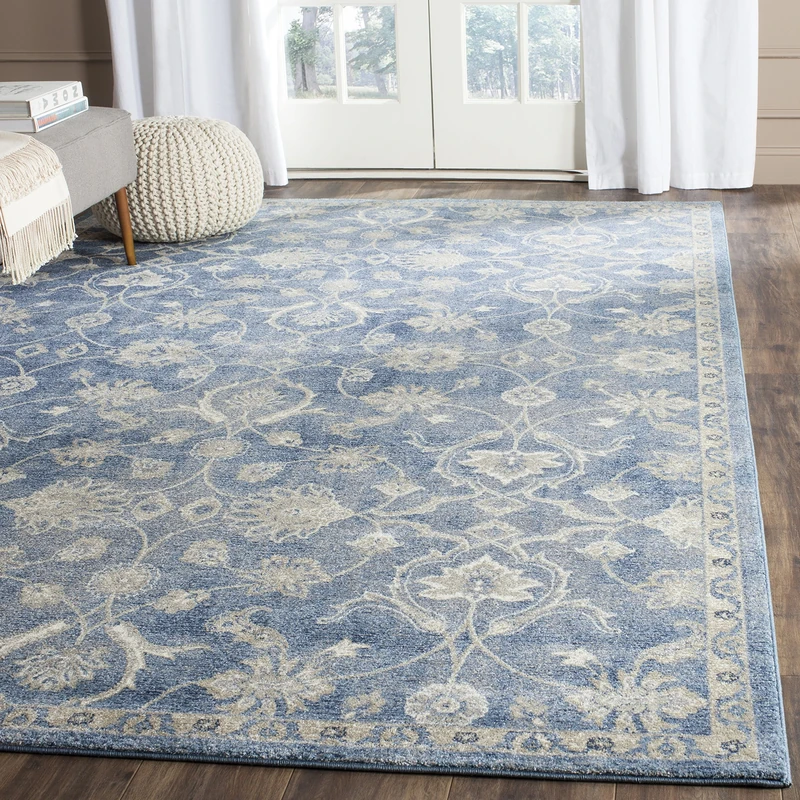 Safavieh Corina Woven Area Rug, Synthetic, Blue/Beige, 200 x 279 x 0.63500000000000001 cm