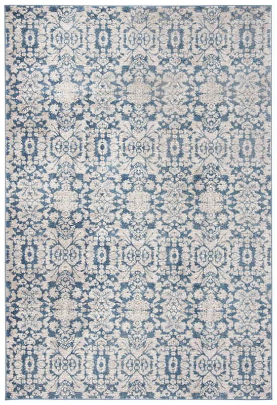Safavieh Paros Woven Area Rug, Synthetic, Blue/Beige, 200 x 279 x 0.63500000000000001 cm