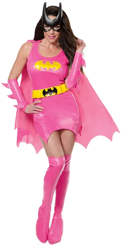 Rubie's Women's Dc Comics Pink Batgirl Costume Adult Sized, XS - Image 1