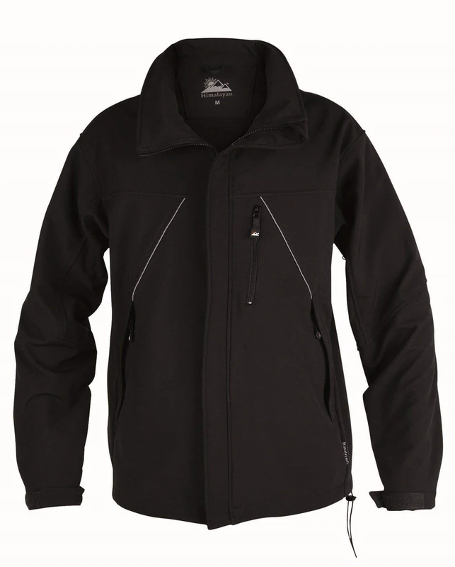 Himalayan H820-3XL Endurance Softshell Jacket - Black 3XL - Image 1