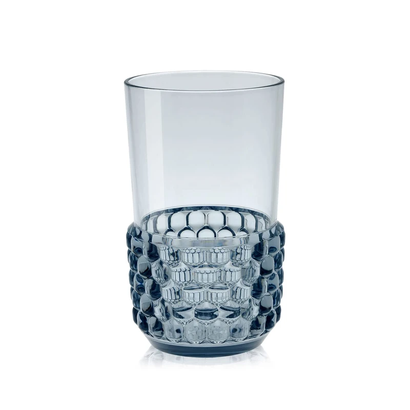 Kartell Jellies Family Tableware, Blue, 18.5 x 19 x 15 cm
