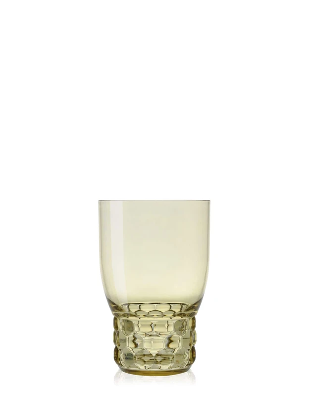 Kartell Jellies Family, Water Glass, Set of 4, Green