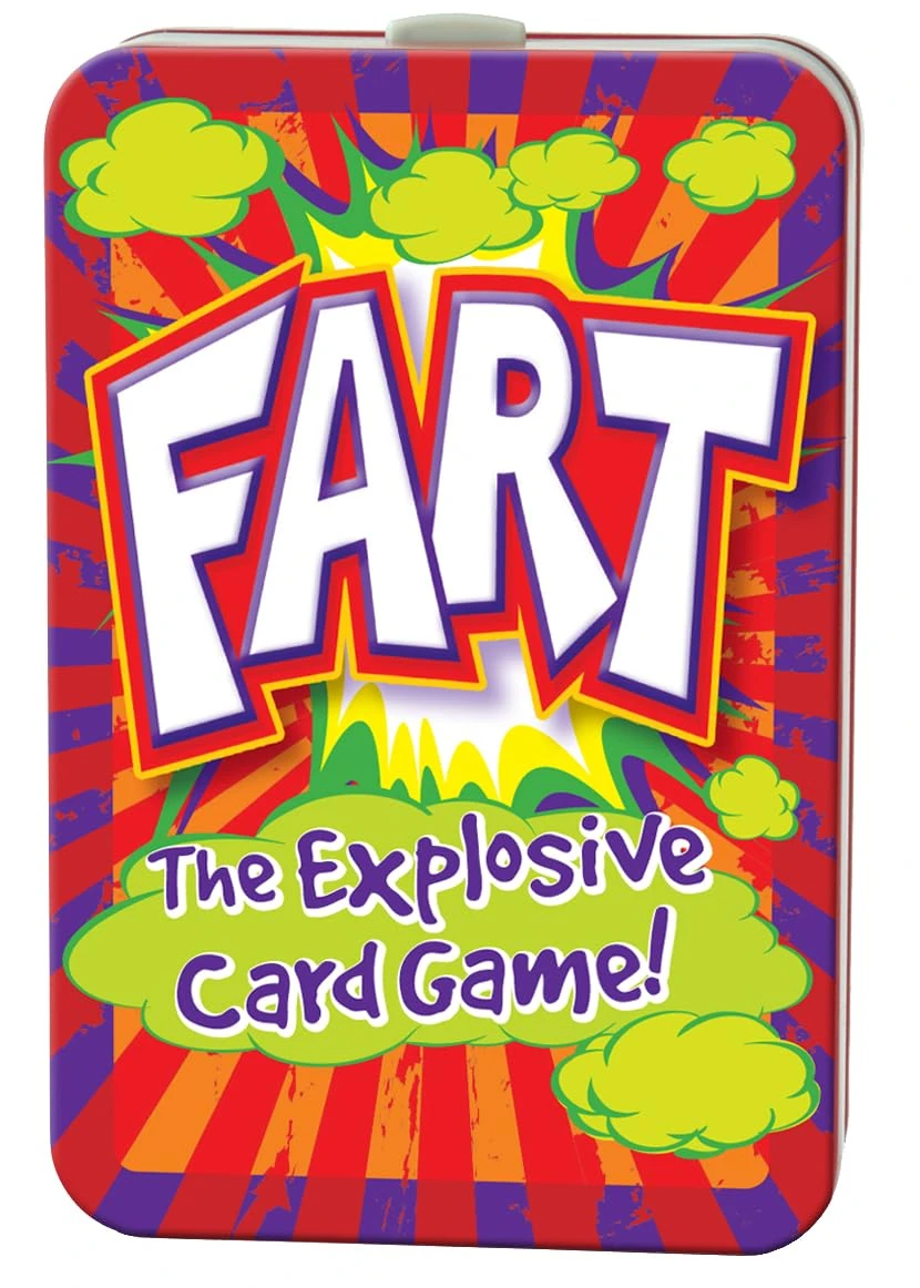 Cheatwell Games Fart Card Game - The Explosive Card Game - Easy to Learn Fast Flatulent Fun, Kids Family & Friends Party Game, Funny Fast Acting, Toilet Humour, Ages 8+, 3+ Players