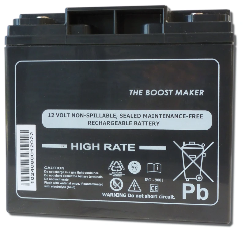 Greenstar 4582 Battery 12 V 760 A for Battery Booster 9201000 180 mm - Image 1
