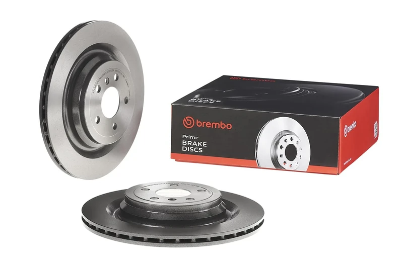 Brembo 09.A961.11 Rear UV Coated Brake Disc, Set of 2