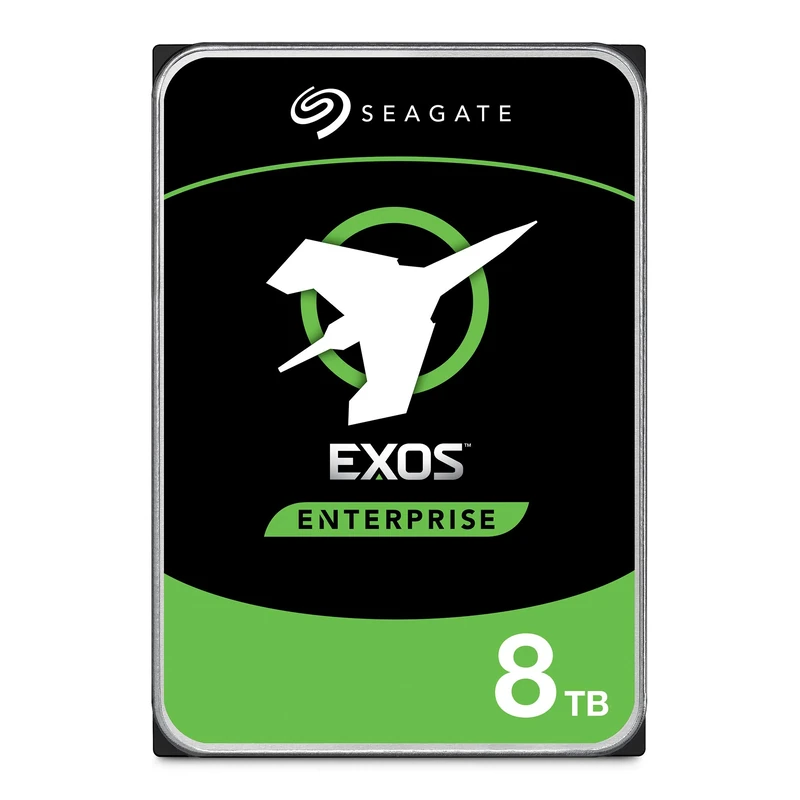 Seagate Exos 7E8, 8TB, Enterprise Internal Hard Drive, SATA, 3.5", for Business and Data Centre (ST8000NM0055)