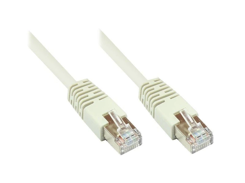 Telekom Patch Cable Category 5 F/UTP Grey for Connecting Router, DSL Modem etc. 5 m Pack of 100
