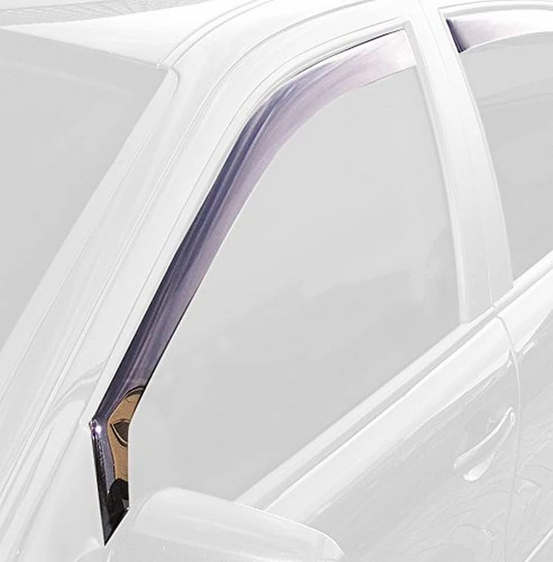 ClimAir Wind Deflectors Black Compatible with Mercedes E-Class S/W212 4/5-Door 2009-2016