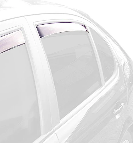 ClimAir Window Visors Master Dark (rear) compatible with Volvo S80 sedan 2006-
