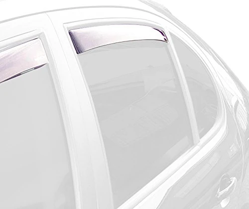 ClimAir Window Visors Master Dark (rear) compatible with Lexus ES sedan 2013-